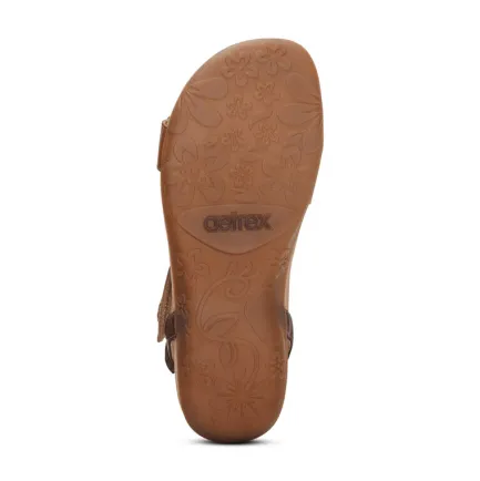 Clearance Gabby Adjustable Comfort Sandal – Cognac Multi Women Women's Sandals