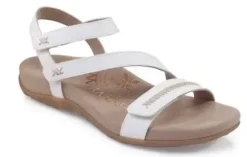 Clearance Gabby Adjustable Comfort Sandal – White Women Women's Sandals