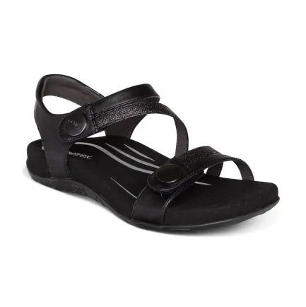 Best Jess Women's Black Sandal Women Women's Sandals