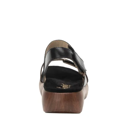 Discount Bailee Woven Noir Women's Comfort Sandal Women Women's Sandals