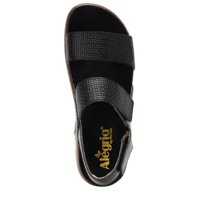 Discount Bailee Woven Noir Women's Comfort Sandal Women Women's Sandals
