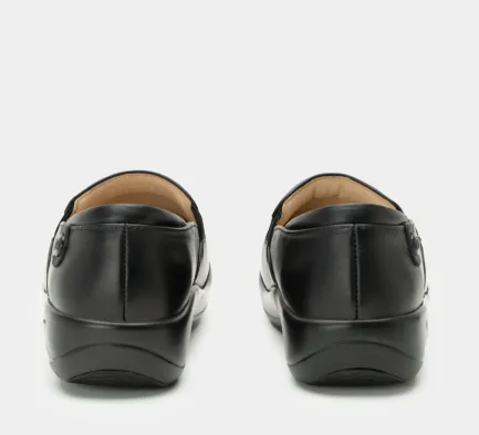 Discount Keli Black Nappa Professional Slip-On Women Women's Shoes