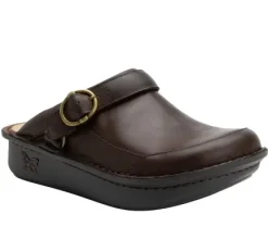 New Seville Oiled Brown Clog Women Women's Shoes