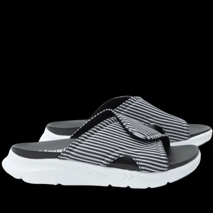 Best Sunie Stripes Women's Sport Slide Sandal Women Women's Sandals
