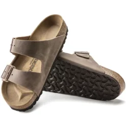 Discount Arizona Oiled Leather Tobacco Women Women's Sandals