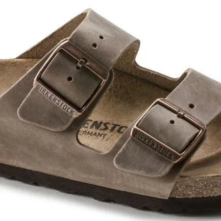 Discount Arizona Oiled Leather Tobacco Women Women's Sandals