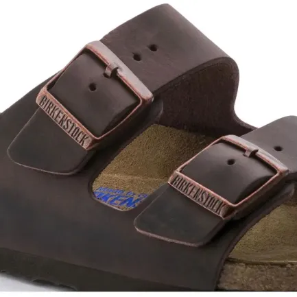 Clearance Arizona Soft Footbed Oiled Habana Leather - Womens Women Women's Sandals