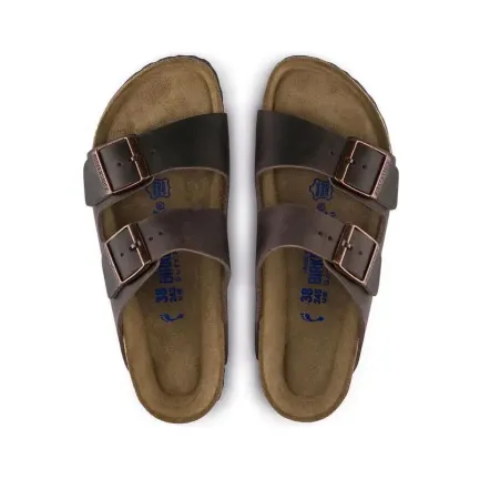 Clearance Arizona Soft Footbed Oiled Habana Leather - Womens Women Women's Sandals