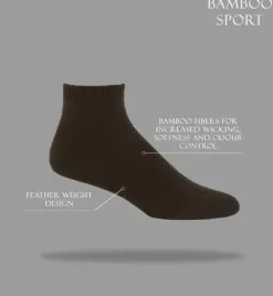 New Bamboo Sport 3-Pack Navy (Large) Socks