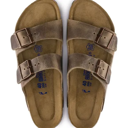 Sale Arizona Soft Tobacco Leather Sandal Women Women's Sandals