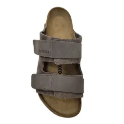Fashion Uji Men's Adjustable Slide Sandal – Concrete Gray Men's Sandals