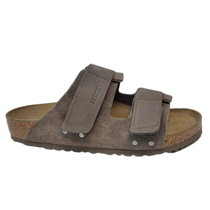 Fashion Uji Men's Adjustable Slide Sandal – Concrete Gray Men's Sandals