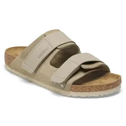 Sale Uji Women's Adjustable Slide Sandal – Taupe Women Women's Sandals