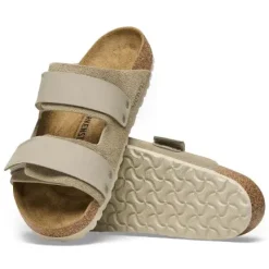 Sale Uji Women's Adjustable Slide Sandal – Taupe Women Women's Sandals