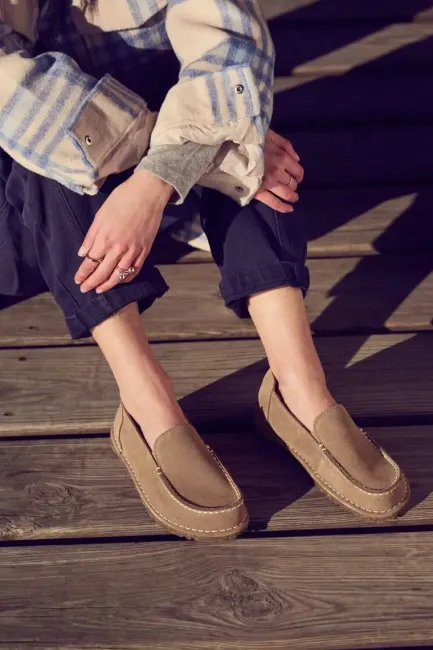 Fashion Utti Suede Leather Women's Slip-On Women Women's Shoes