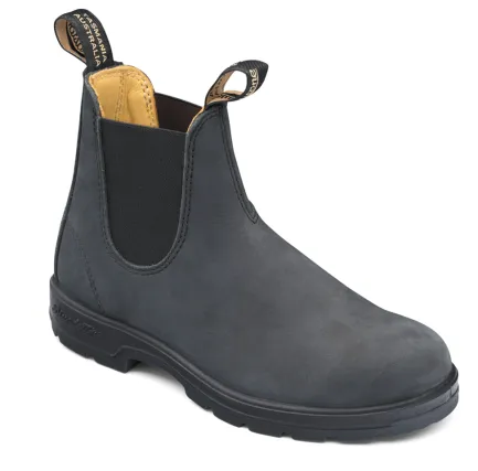 Sale 587 Classic Rustic Black Chelsea Boot Women Men's Boots|Women's Boots