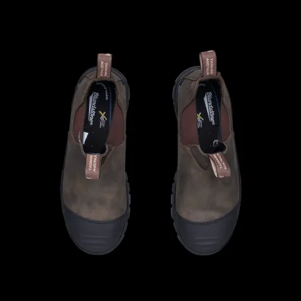 Hot Blunstone XFR Work #962 Rustic Brown Safety Boot Women Men's Safety|Women's Safety