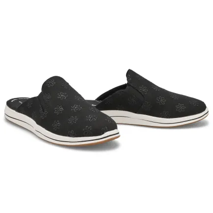 Fashion Breeze Shore Black Floral Women Women's Shoes