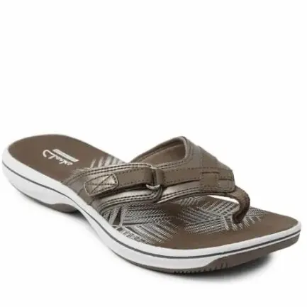 New Clark's Breeze Sea Flip Flop - Lightweight & Supportive Women Women's Sandals
