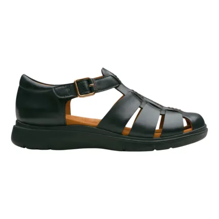 Sale Certina Sun Women's Black Fisherman Sandal Women Women's Sandals