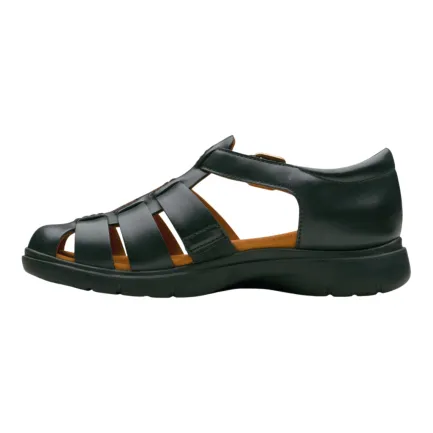 Sale Certina Sun Women's Black Fisherman Sandal Women Women's Sandals