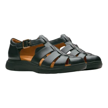 Sale Certina Sun Women's Black Fisherman Sandal Women Women's Sandals