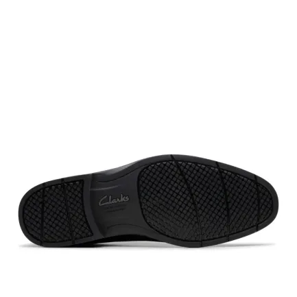Sale Eldridge Cap Black Leather Dress Shoe Men's Shoes