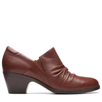 Fashion Emily2 Cove Tan Leather Slip-On Women Women's Shoes