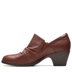 Fashion Emily2 Cove Tan Leather Slip-On Women Women's Shoes