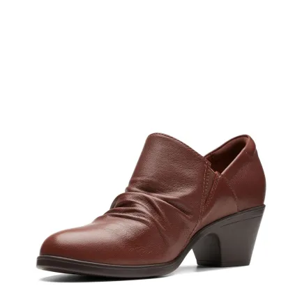 Fashion Emily2 Cove Tan Leather Slip-On Women Women's Shoes
