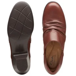 Fashion Emily2 Cove Tan Leather Slip-On Women Women's Shoes