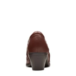 Fashion Emily2 Cove Tan Leather Slip-On Women Women's Shoes