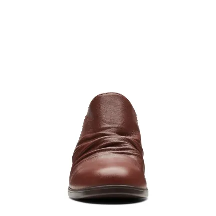Fashion Emily2 Cove Tan Leather Slip-On Women Women's Shoes