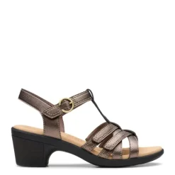 Online Emily2 Rose Women's Bronze Metallic Sandal Women Women's Sandals
