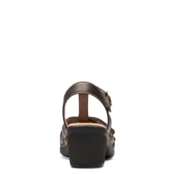 Online Emily2 Rose Women's Bronze Metallic Sandal Women Women's Sandals