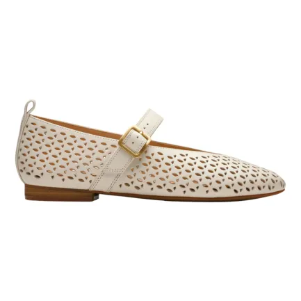 Sale Fawna Jane Women's Cream Flat Women Women's Shoes