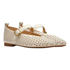 Sale Fawna Jane Women's Cream Flat Women Women's Shoes