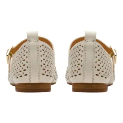 Sale Fawna Jane Women's Cream Flat Women Women's Shoes