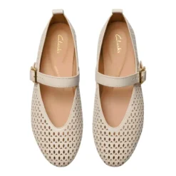 Sale Fawna Jane Women's Cream Flat Women Women's Shoes