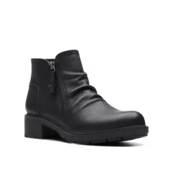 Clearance Hearth Dove Women's Black Leather Boot Women Women's Boots