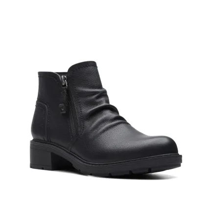 Clearance Hearth Dove Women's Black Leather Boot Women Women's Boots
