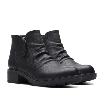 Clearance Hearth Dove Women's Black Leather Boot Women Women's Boots