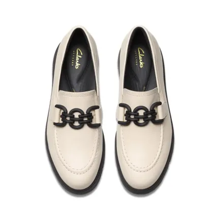 Outlet Loriini Izzy Cream Leather Loafers Women Women's Shoes