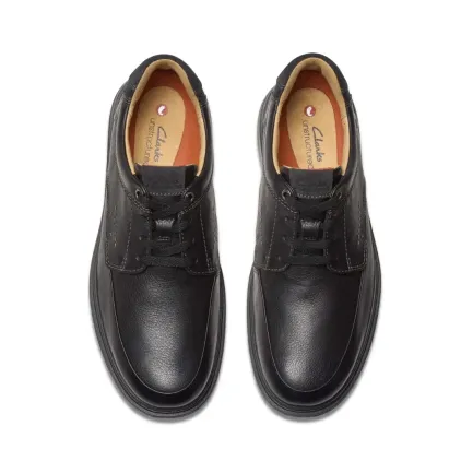 Fashion Un Briley Pace Leather Leather Moc Toe Shoe Men's Shoes