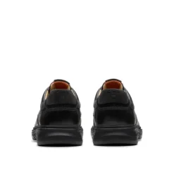 Clearance Un Briley Pace Men's Black Leather Shoes Men's Shoes