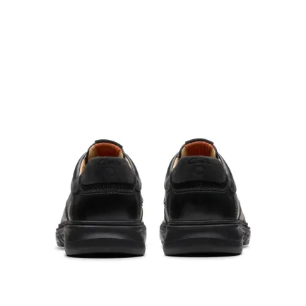 Clearance Un Briley Pace Men's Black Leather Shoes Men's Shoes