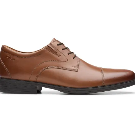 Clearance Whiddon Cap Mens Dress Comfort Brown Leather Men's Shoes