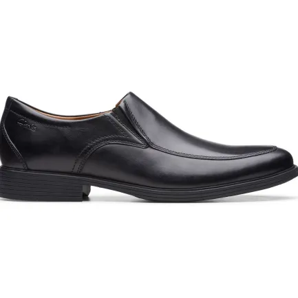 Sale Whiddon Step Slip On Black Leather Men's Shoes