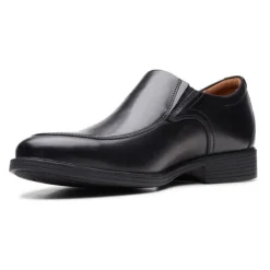 Sale Whiddon Step Slip On Black Leather Men's Shoes