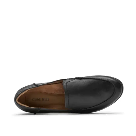 Discount Crosbie Moc Leather Slip On Loafer Women Women's Shoes